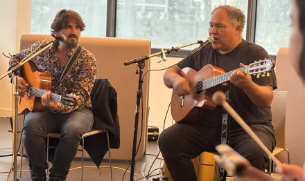 Retour sur le concert d'Hocine et Brieuc avec le CPEA de Menimur